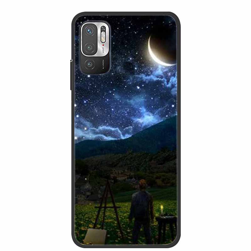 For Xiaomi Redmi Note 10T Case Cover Bumper On For Xiaomi Redmi Note 10 5G TPU Soft Silicone Back Cover Redmi Note 10 JE Fundas