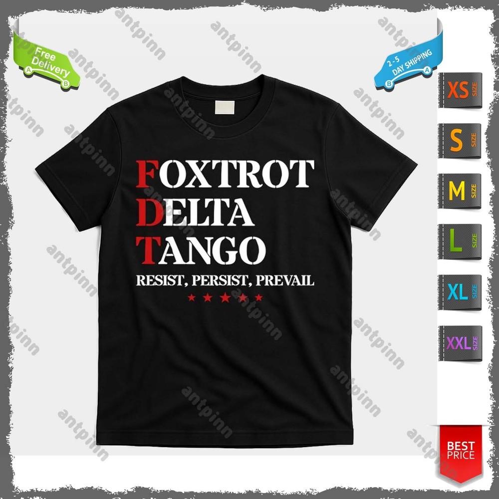 

Foxtrot Delta Tango Antitrump Funny T-Shirt Unisex Unisex T-Shirt M