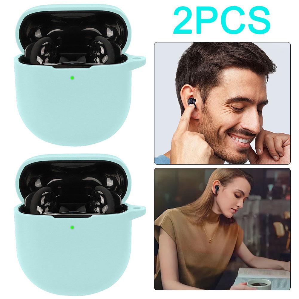 

Силиконовый чехол для наушников с крючком для Bose QuietComfort Earbuds II (зеленый)