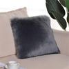 Cuscino Decorativo in Acrilico a Pelo Lungo Stile Invernale - Cuscino Lombare e Schienale Anti-Pilling