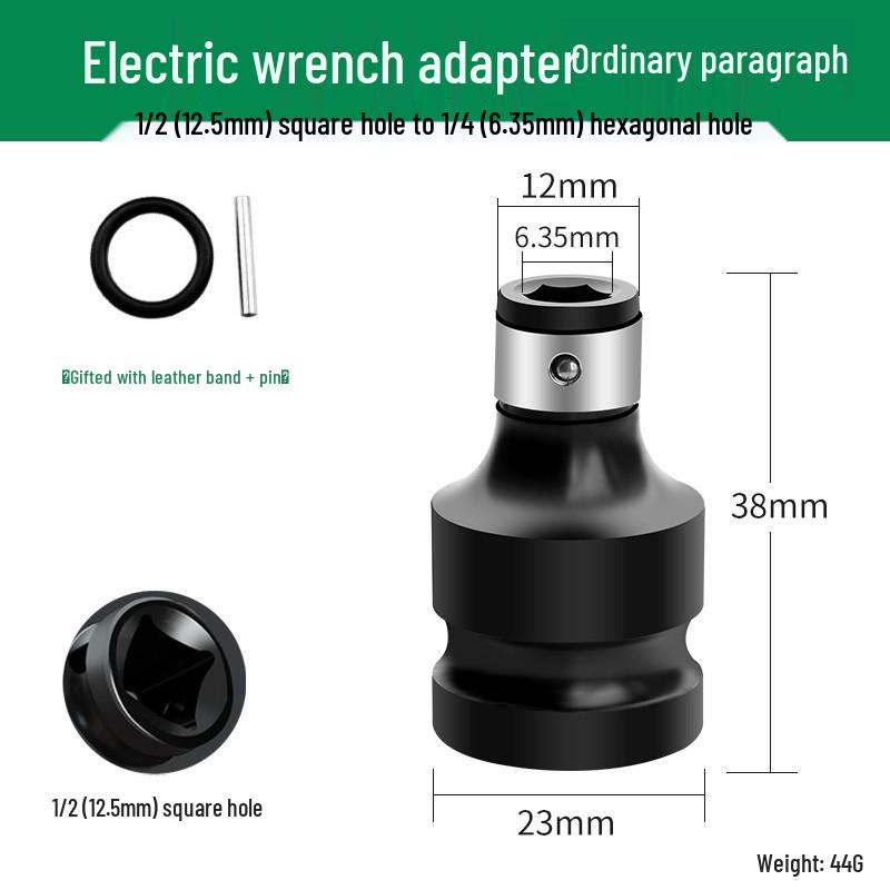 Multi-Functional Electric Drill Chuck and Air Impact Wrench Adapter