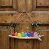 Rainbow Sea Glass Birds on Driftwood - Handcrafted Wall Hanging for Coastal Beach Home Decor Eco-Friendly