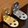 4pcs/set Folding Desktop Accessory For Sewing Machine Hardware Flap Hinge Zinc Alloy 80x30mm Drawer Door Cupboard Window Cabinet