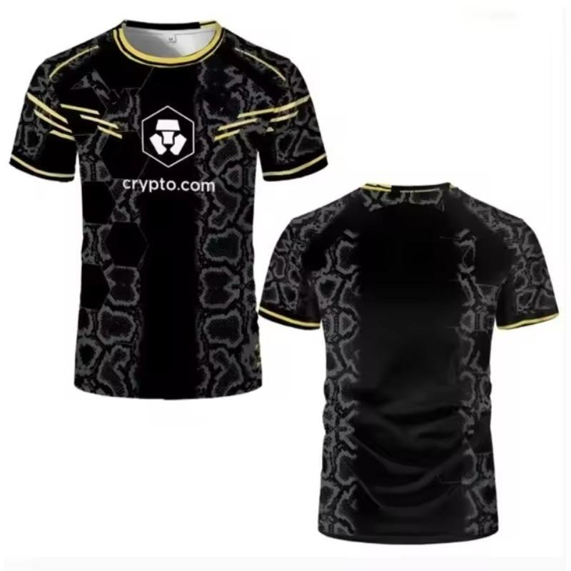 

Мужская соревновательная футболка для борьбы, фанатская с круглым вырезом, летняя спортивная одежда, мужские и женские уличные топы с коротким рукавом XL