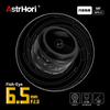 AstrHori Circular Fisheye Micro Four MF Single Large Black 6.5mm F2.0 Lens, 192° Ultra-Wide Angle, APS-C Compatible, Thirds, (Manual Focus), Focus,