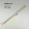 1pcs Laboratory 304 Stainless Steel Three-leaf Type Stirring Paddle (Mixed Blade or Rod) Chemistry Accessories