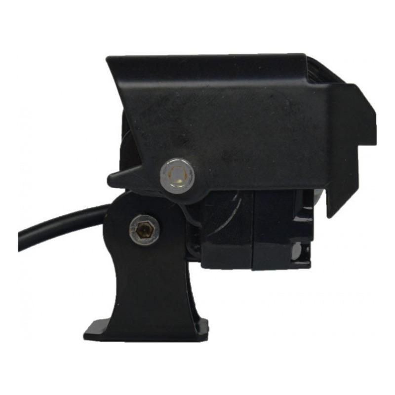 Motorcycle LED Spotlights White Yellow Dual Color Super Bright Concentrated Beam Electric Bike Headlight Front Lighting Lamp