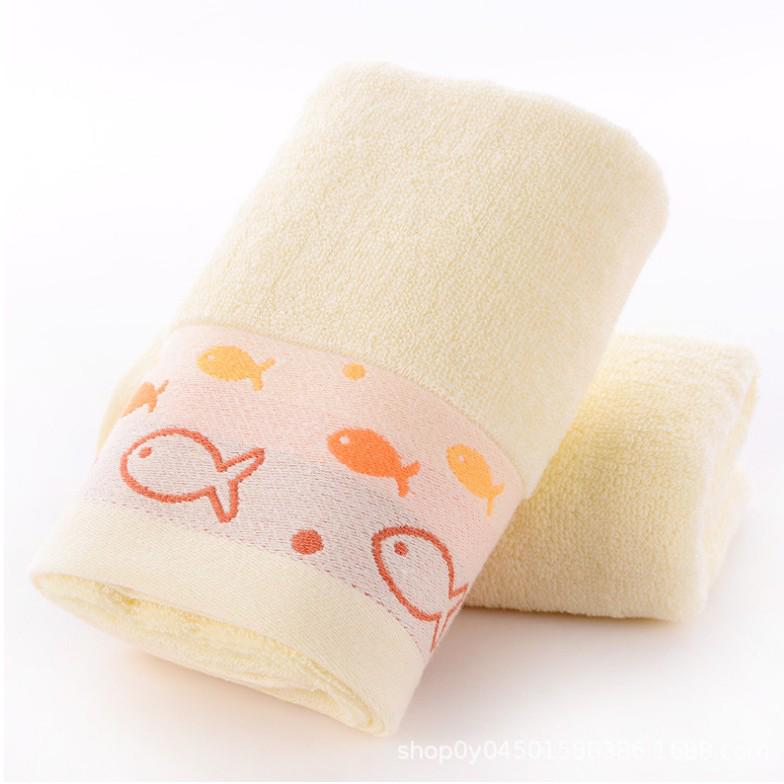 Sai Luo Pure Cotton Jacquard Towel - Soft, Absorbent, Ideal for Face Washing and Gifts