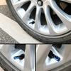 ASP1 4PCS Aluminum Alloy Car Tire Valve Caps Airdust Waterproof Tyre Rim Stem Cover for Automobiles Motorcycles Bikes