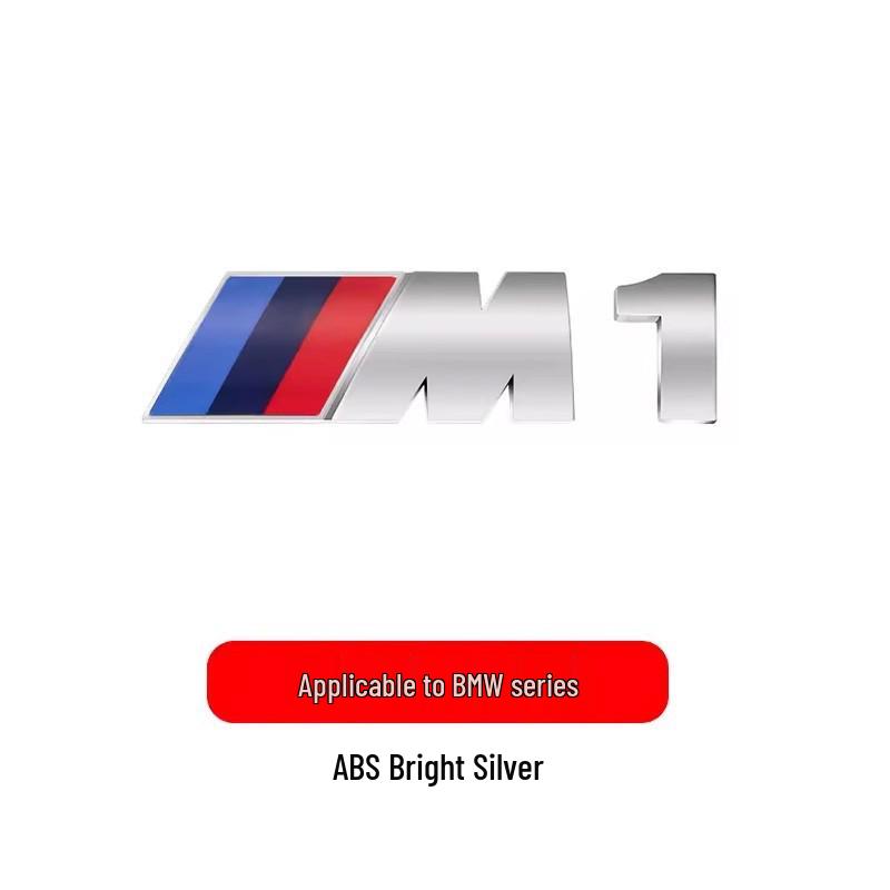 Compatible Grille & Fender Emblem for BMW 1, 3, 5 Series, X1, X2, X5, X6, M3