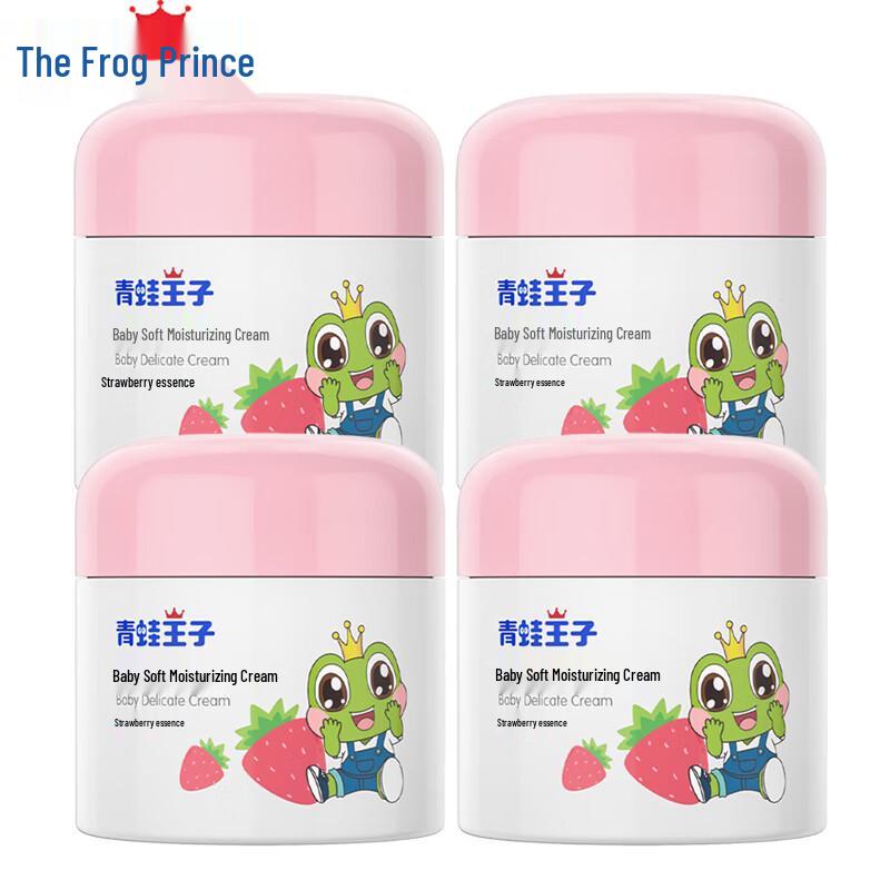 

Frog Prince Strawberry Moisturizing Baby Face Cream (4x50g)