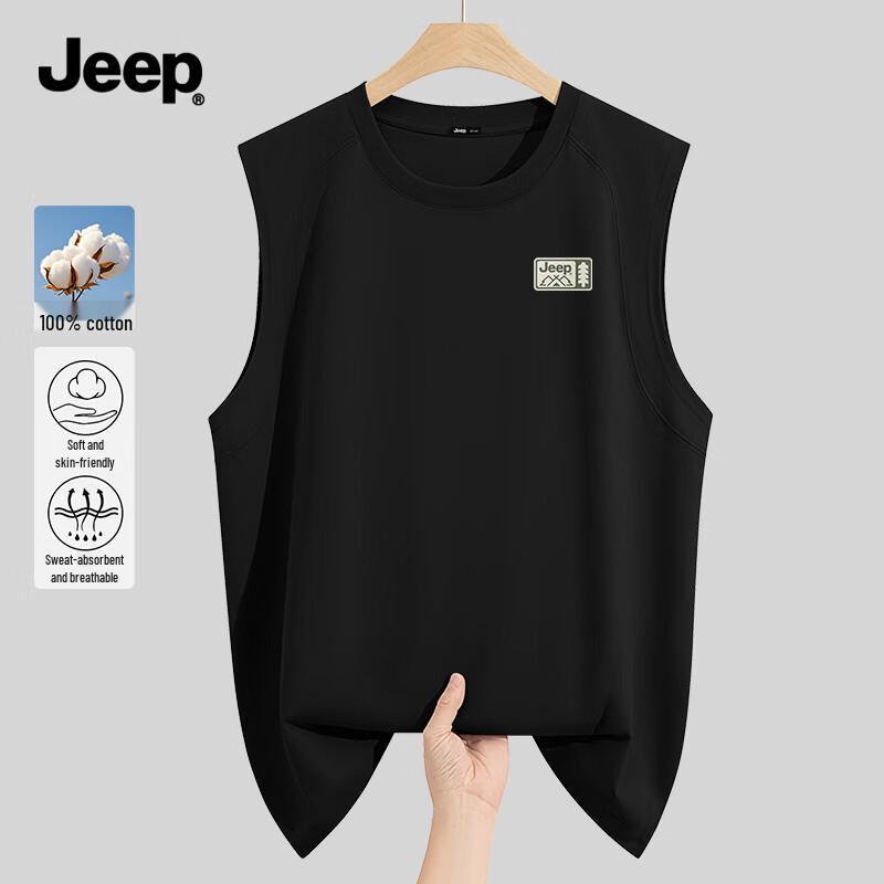 

JEEP Men s Heavyweight Cotton Tank Top XL