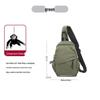 Unisex Lightweight Crossbody Chest Bag for Cycling, Hiking, and Sports