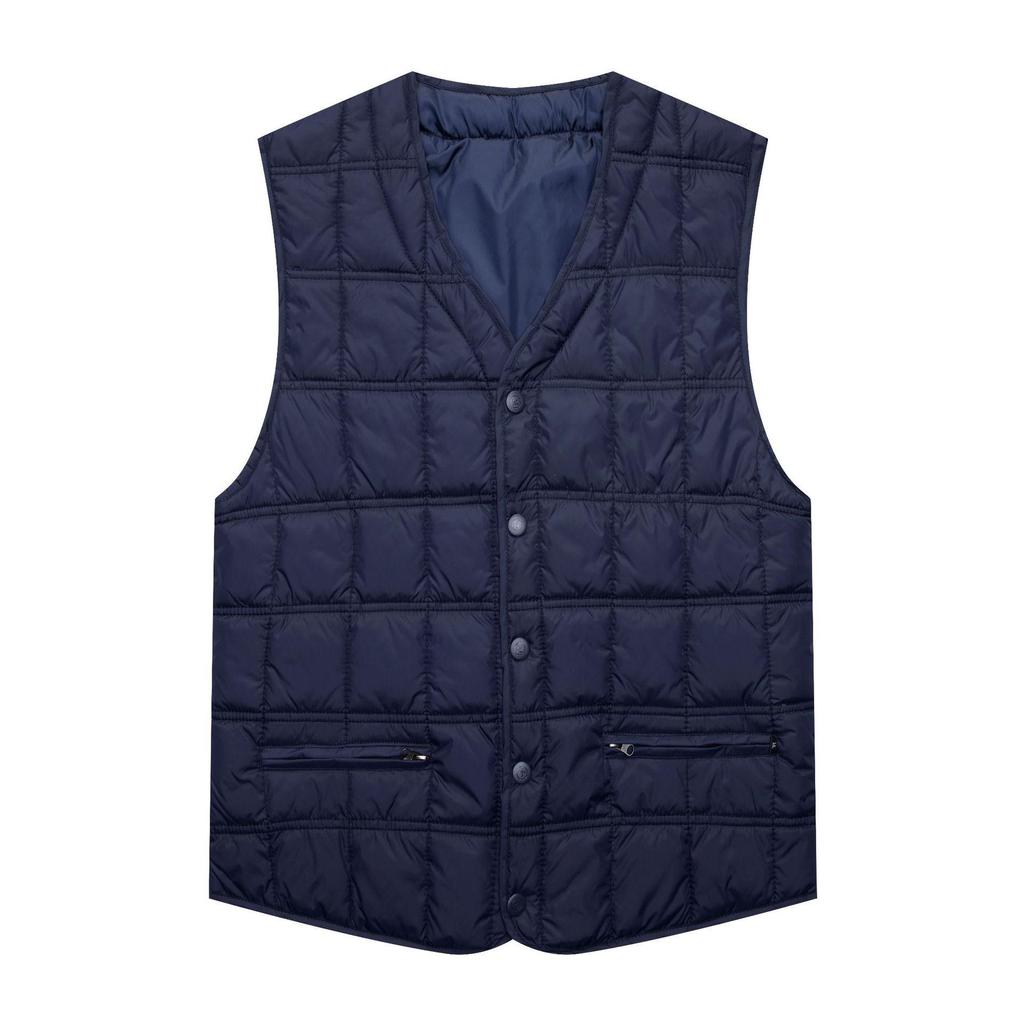 Duck Down Sleeveless Jacket for Men Winter Windbreaker Parka Warm Thick Vest Male Casual Outerwear Snow Waistcoat with Pockets