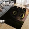How to Train Your Dragon Square Area Rug, Non-Slip Floor Mat for Home Decor, Perfect Gift for Fans.chl