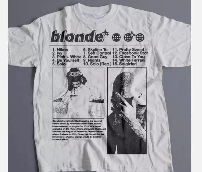 

26 Frank Ocean T Shirt Frank Ocean Graphic Tee Frank Ocean Merch Unisex Gift Unisex T-Shirt L