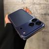 Hard PC Hollow-out Frame Case for For Iphone 16 17 Pro Max Matte Camera Film Protector Ultra Slim Border Shockproof Cover