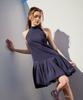 Candini Navy Flare Halter Dress