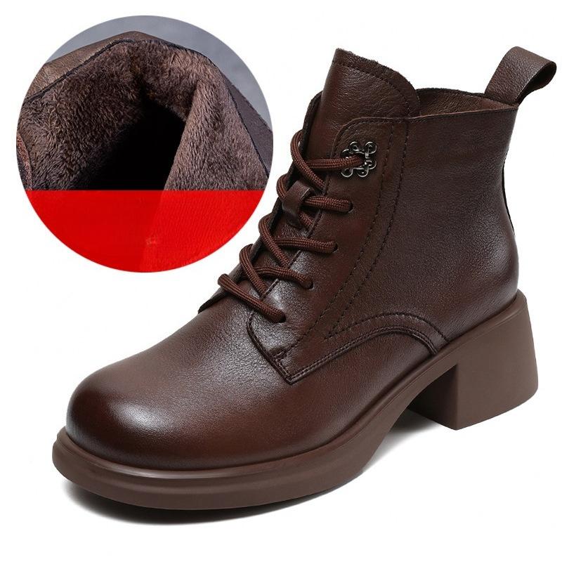 

Women s High-heel Shoes, Short Boots, New Styles for Autumn and Winter, Soft Leather Fashion Boots 40