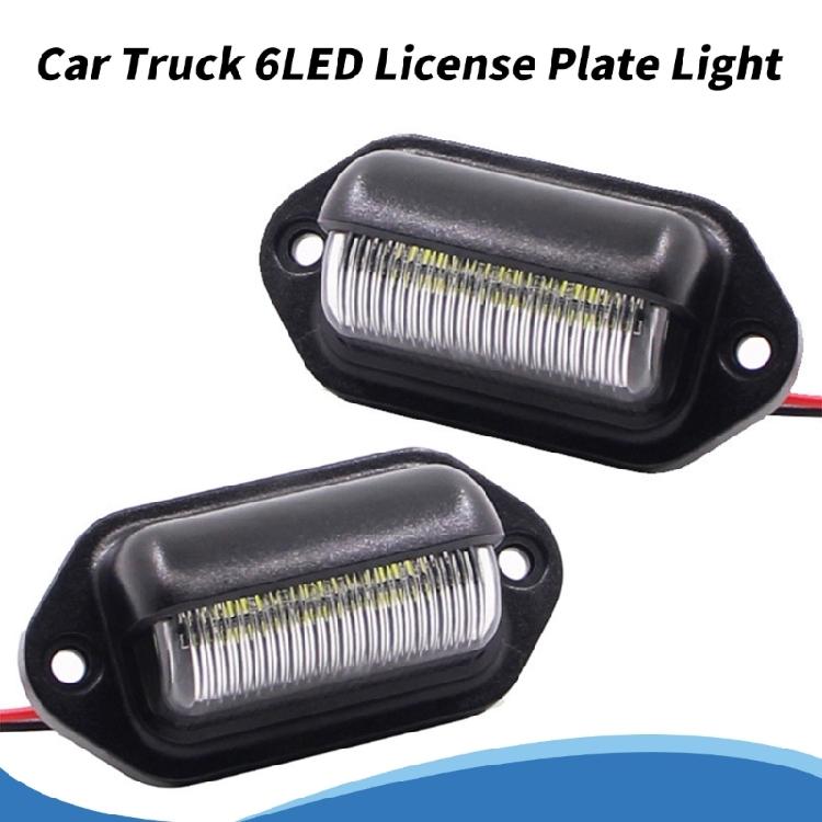Trailer Marker LED Light 6LED Clearance Light 12V 24V LED Side Marker Light Indicators for Campers Trucks