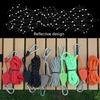Reflective Tie Downs Rope Hangers Tent Guide Rope for Outdoor Adjusted Tent Tie Downs Rope Hangers Camping Pulley Rope