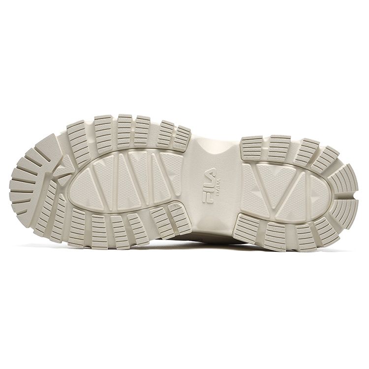 FILA Hike Fabric Synthetic Leather Fashion Retro Low-Top Dad Shoes Women sneaker Off-White F12W134158FSW