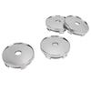 4PCS 60mm středová krytka kola s otvorem odolná proti nárazu Stylový vzhled Univerzální středová krytka náboje ráfku