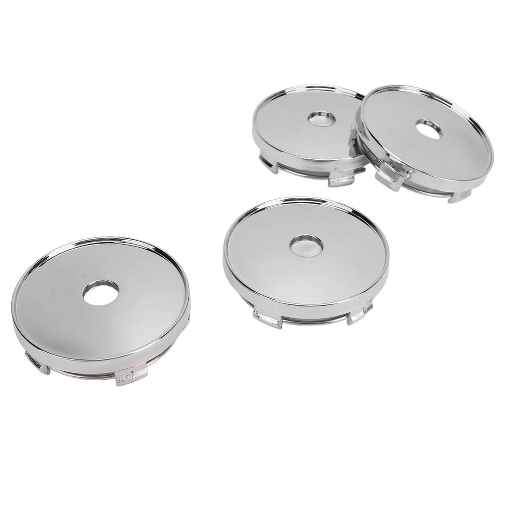 4PCS 60mm středová krytka kola s otvorem odolná proti nárazu Stylový vzhled Univerzální středová krytka náboje ráfku