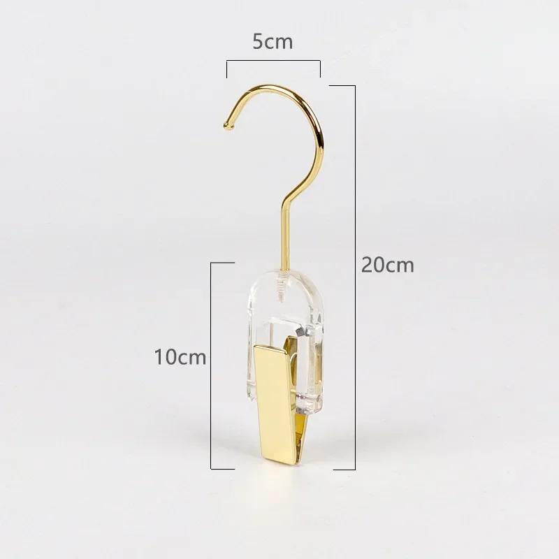 5pcs Clothes Hanger Man Women Kids Hanger Closet Clear Wardrobe Transparent Acrylic Pants Rack for Shop Store