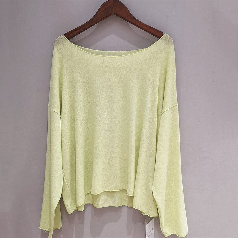 Αντηλιακό T-shirt Γυναικείο Καλοκαιρινό Λεπτό Αντηλιακό Μπουφάν Φούτερ Φαρδύ Μακρυμάνικο Μπλουζάκι Μπλούζα