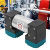 Mini Vacuum Pump Large Flow Low Noise -90~350kpa 24W 10~20L/min