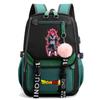 Anime Dragon Ball Bag Large Capacity Backpack for Women Anti Theft Travel Bag Back To Schoolbag for Teenager Girl Laptop Bag Women Travel Bag Mochila