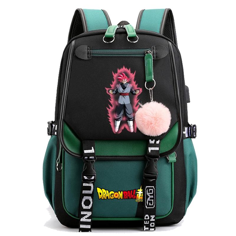 Anime Dragon Ball Bag Large Capacity Backpack for Women Anti Theft Travel Bag Back To Schoolbag for Teenager Girl Laptop Bag Women Travel Bag Mochila