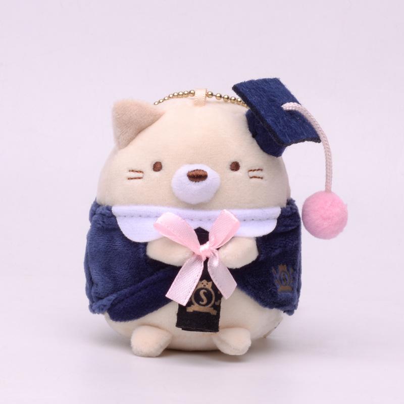 

Брелок Плюшевый Подвеска Sumikkogurashi Смешной Мультяшный Подарок Милое Мягкое Животное Yellow Cat