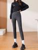 Leggings invernali eleganti Pantaloni a vita alta Leggings termici in velluto da donna Ispessiti Casual Pantaloni caldi Pile Elasticizzato Abiti spessi