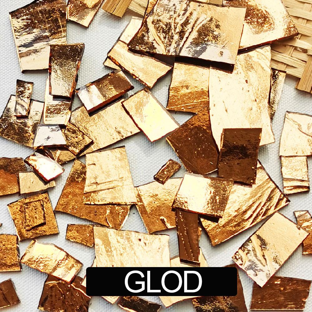 100g/Lot Mosaic Tiles Stained Glass Mosaic DIY Handmade Coaster Mosaic Puzzle Making Art Wall Decoration Supplies Mixed arte