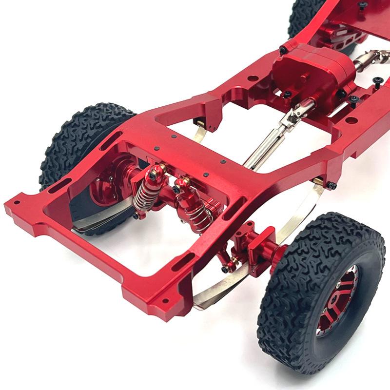 Mangniu 1/12 MN82 LC79 Rc Car Metal Upgrade Parts Rear Axle Fixed Mount Rear Shock Absorber For Rc Crawler Accessory