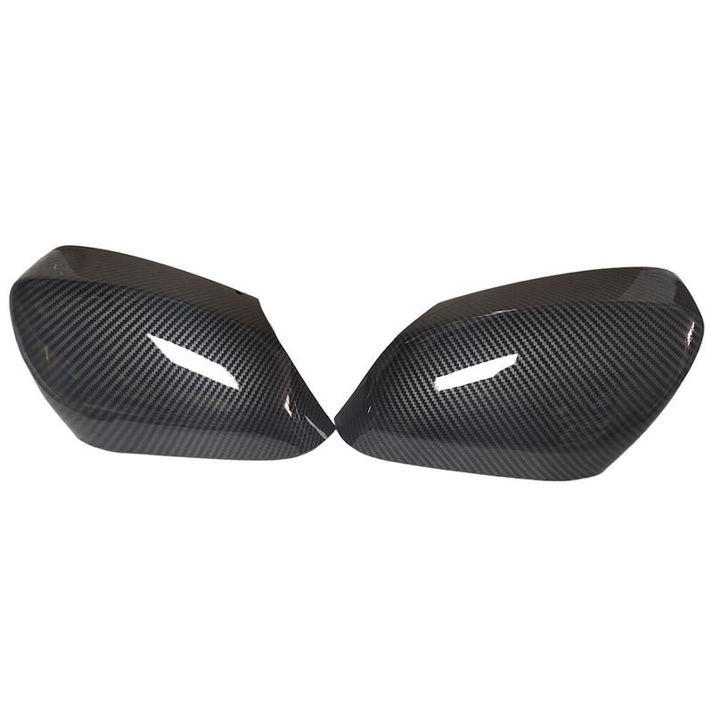 For Volvo XC70 XC90 2007-2014 Car Replacement Rearview Side Mirror Cover Wing Cap Exterior Door Housing Shell Trim ABS Carbon