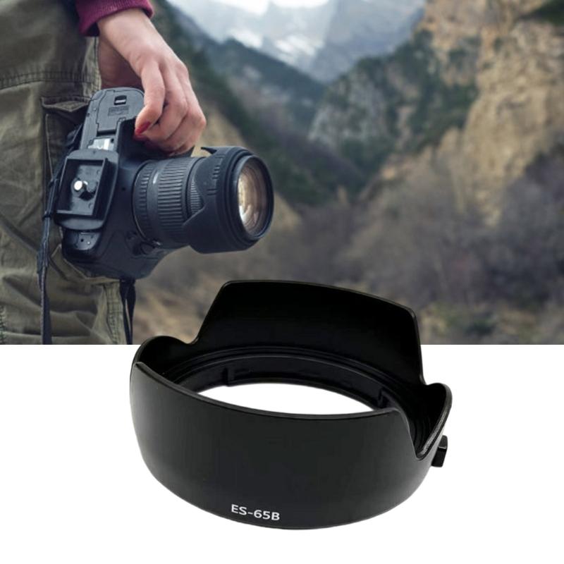 Reversible Flower Lens Shade Lens Hood For RF 50mm F/1.8 On R Series Cameras For 43mm Filters