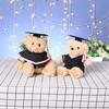 Cute Doctoral Bear Graduation Bear Doll Plush Toy Hat Doctoral Bear Doll Bachelor Bear