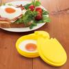 MI Creations Made in Japan Microwave Egg Fryer Microwave fried egg cooker for easy no open perfect for fluffy fried egg KR-6400 cooking, flame,