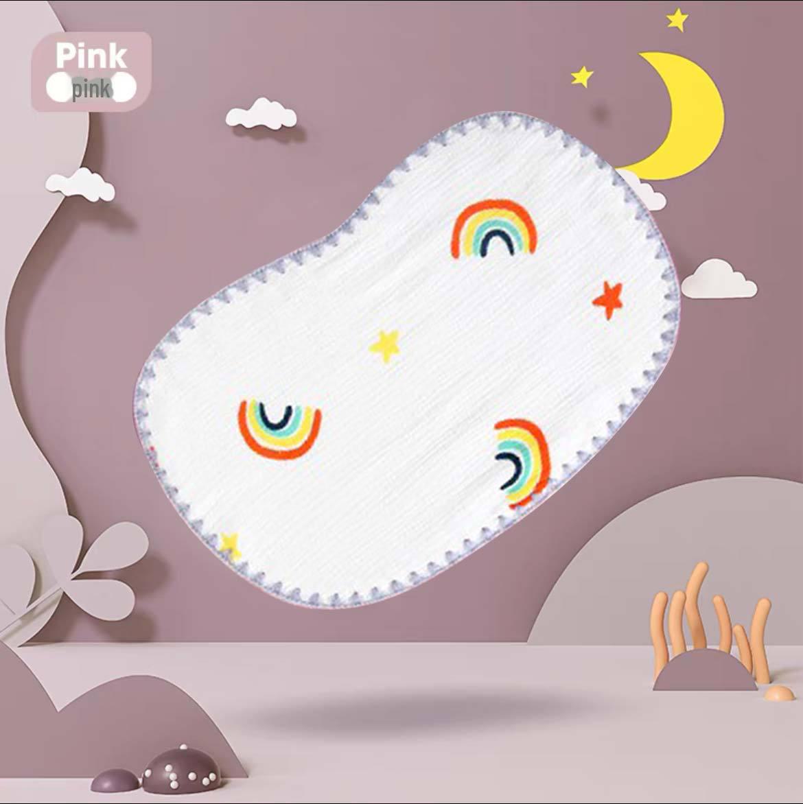 

Чехол для подушки для новорожденного из дышащего чистого хлопка: Впитывает пот, предотвращает рвоту, идеально подходит для весны и осени 25x40 cm