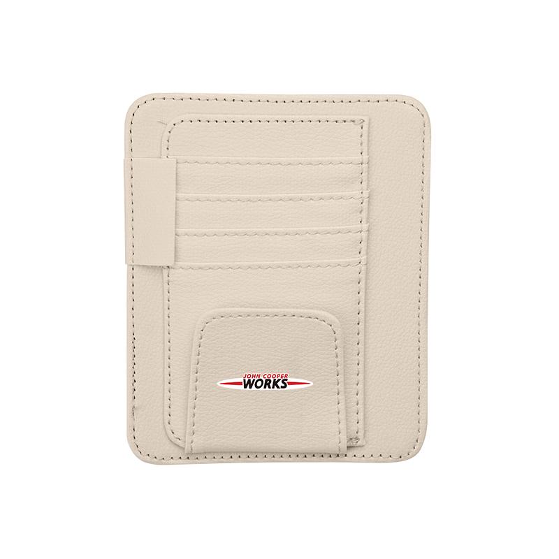 

Car Sun Visor Glasses Storage Bag Card Ticket Holder Multi-pocket For Mini Cooper JCW Works R56 R50 F54 F55 F56 F57 F60 R52 R53