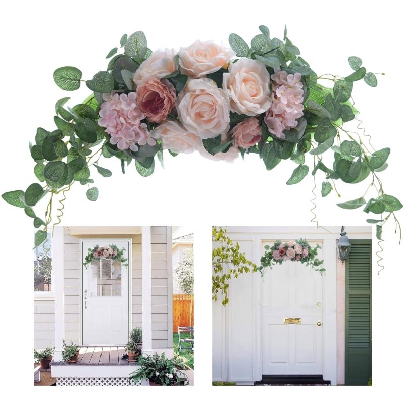 Practical Handmade Home Wreath Hanging Wreath Decorative Garlands Wall Ornament Suitable for Easy Hanging and Storaging
