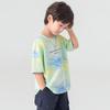 Boy's Sketch Tie-Dye Print Cooling T-Shirt