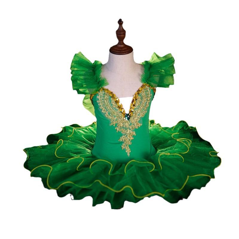 June 1 Children's Ballet Swan Costume - Girls Tulle Princess Dress for Dance