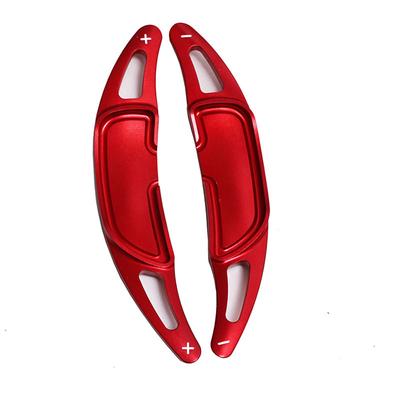 1Pair Car Red Steering Wheel Paddle Shifter For Mercedes AMG A45 C43 C63 E63 E53