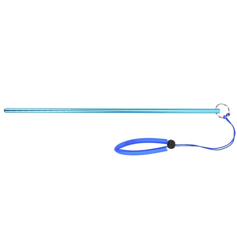 Diving Stick Aluminum Alloy Diving Rod Diving Rod Diving Aluminum Alloy Pointer Stick with Measurement & Lanyard Diving Stick