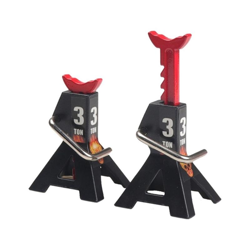 

Профессиональный 3-тонный домкрат для масштаба 1/10, подставки для имитации домкрата с дистанционным управлением, любители моделирования, регулируемая высота чёрный