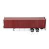 PLATZ Kencraft 1/50 40ft Marine Container (Rust Color) & Dedicated Transport Trailer